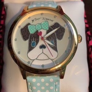 Limited Edition Betsey Johnson Crystal Watch